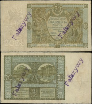 Polska, Falsyfikat z epoki 20 złotych, 1.03.1926