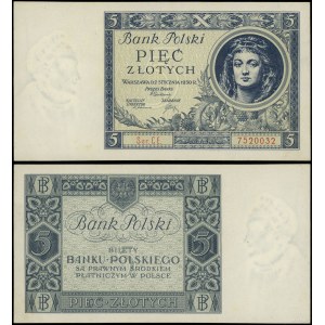 Poland, 5 gold, 2.01.1930