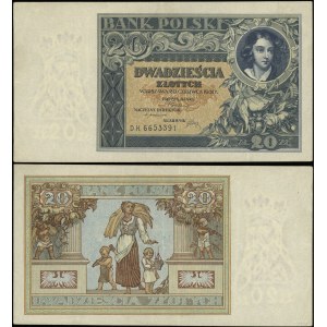 Pologne, 20 zloty, 20.06.1931