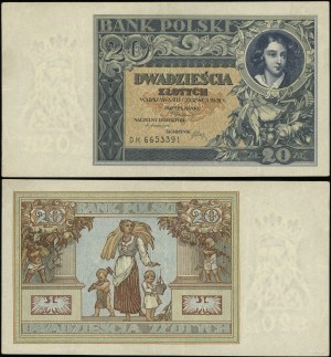 Polonia, 20 zloty, 20.06.1931