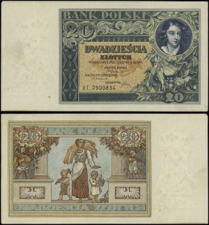 Polsko, 20 zlotých, 20.06.1931