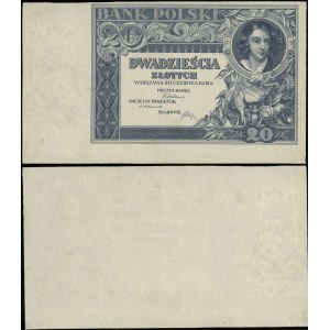 Pologne, 20 zloty, 20.06.1931