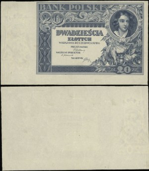 Polen, 20 Zloty, 20.06.1931