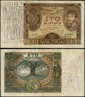 Pologne, 100 zloty, 9.11.1934 (1976)