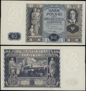 Polonia, 20 zloty, 11.11.1936