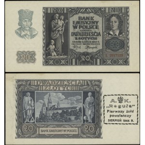 Pologne, 20 zloty, 1.03.1940