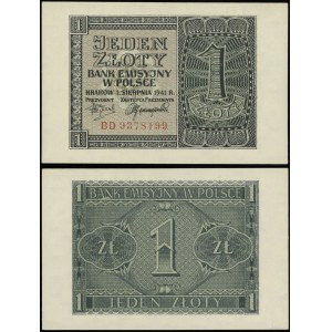 Polen, 1 Zloty, 1.08.1941