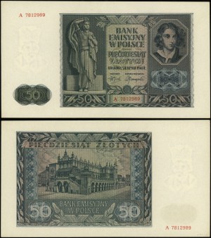 Poland, 50 zloty, 1.08.1941