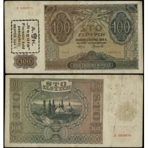 Pologne, 100 zloty, 1.03.1940