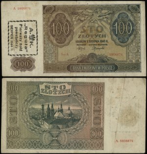 Polonia, 100 zloty, 1.03.1940