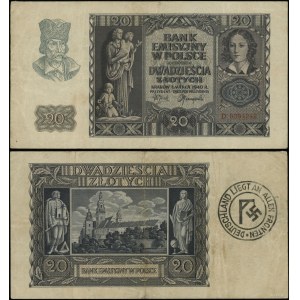 Polonia, 20 zloty, 1.03.1940