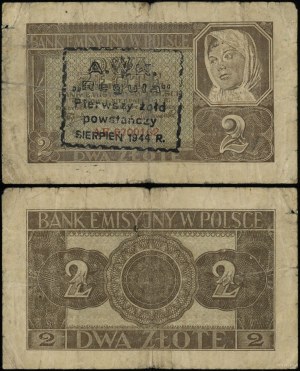 Pologne, 2 zlotys, 1.08.1941