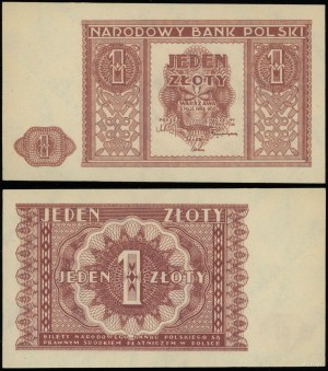 Poland, 1 zloty, 15.05.1946