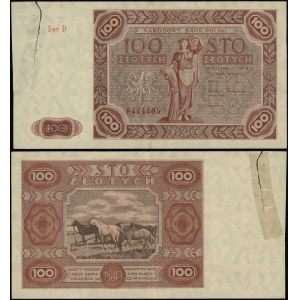 Polska, 100 złotych, 15.07.1947