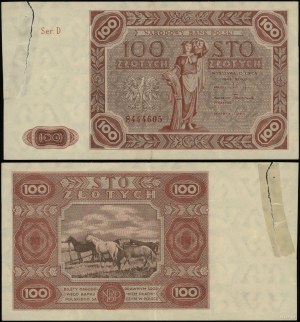 Poland, 100 zloty, 15.07.1947