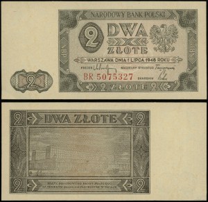 Polonia, 2 zloty, 1.07.1948