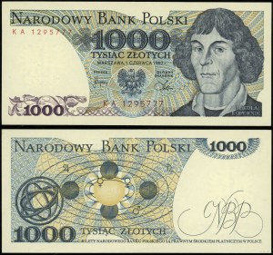 Pologne, 1.000 PLN, 1.06.1982
