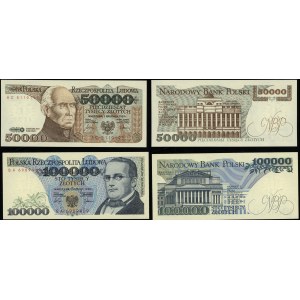Polska, zestaw 2 banknotów, 1989-1990