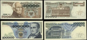 Polsko, sada 2 bankovek, 1989-1990
