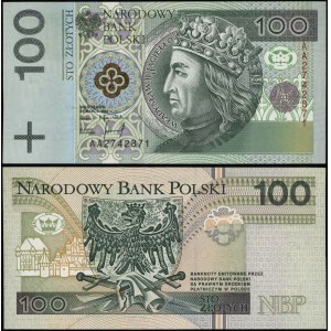 Polonia, 100 zloty, 25.03.1994