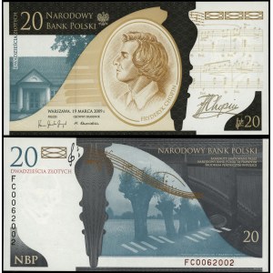 Polonia, 20 PLN, 19.03.2009