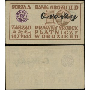 POW camp II-D in Bornem-Sulinowo /Gross-Born/, 10 pennies, 16.10.1944