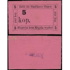 ancienne partition russe, bon pour 5 kopecks, sans date (1914)