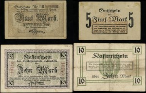 East Prussia, set of 2 vouchers, 1918