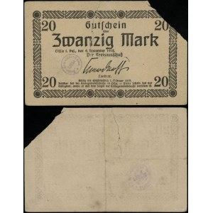 Velkopolsko, 20 marek, 4.11.1918