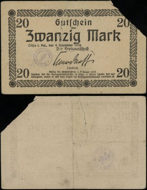 Grande Pologne, 20 marks, 4.11.1918