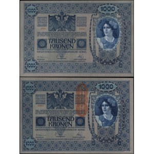 Austria, 1.000 koron, 2.01.1902 (1919)
