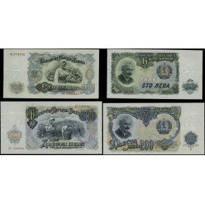 Bulgarien, Satz bulgarischer Banknoten, 1951