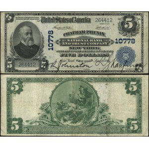 Spojené štáty americké (USA), $5, 18.09.1915