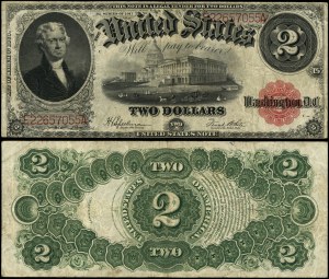 Spojené štáty americké (USA), $2, 1917