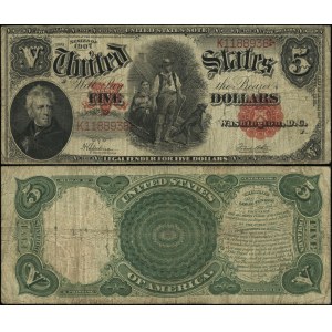 Spojené státy americké (USA), 5 dolarů, 1907