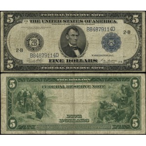 United States of America (USA), $5, 1914