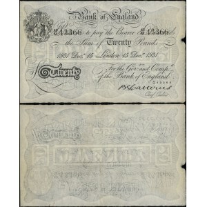 Wielka Brytania, 20 funtów, 15.12.1931