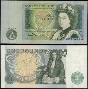 Vereinigtes Königreich, £1, 1981-1984