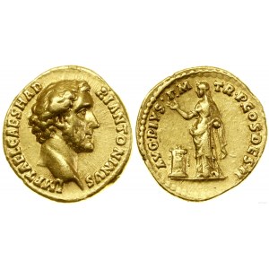 Empire romain, aureus, 138, Rome