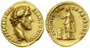 Empire romain, aureus, 138, Rome