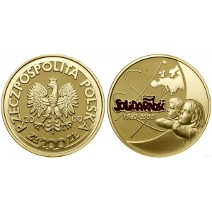 Polonia, 200 zloty, 2000, Varsavia