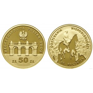 Pologne, 50 zloty, 2008, Varsovie