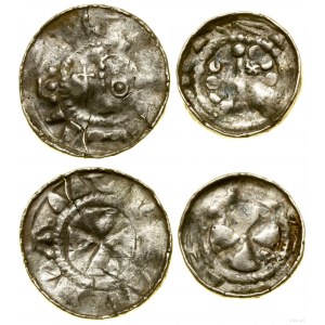 Germania, serie di 2 denari incrociati, X / XI secolo.