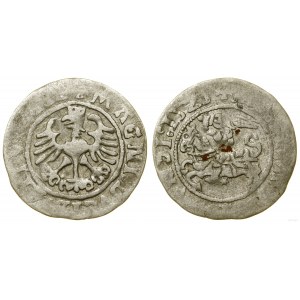 Polonia, mezzo penny, 1523, Vilnius