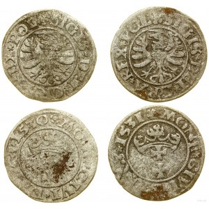 Polen, Los 2 x Schilling, 1530, 1531, Danzig