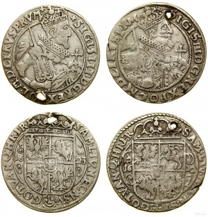 Poland, set: 2 x ort, 1622 and 1623, Bydgoszcz