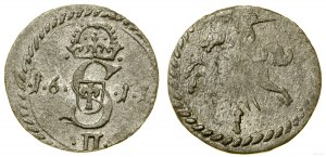 Polska, dwudenar, 1611, Wilno