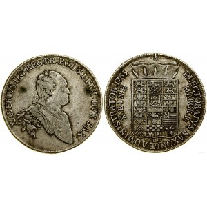 Poľsko, thaler, 1765 EDC, Drážďany