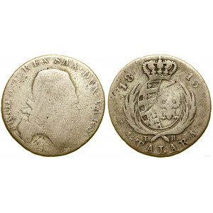 Polonia, due zloty (1/3 di tallero), 1813 IB, Varsavia