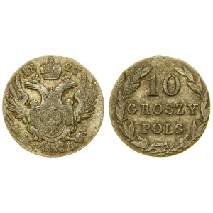 Polen, 10 groszy, 1827 IB, Warschau